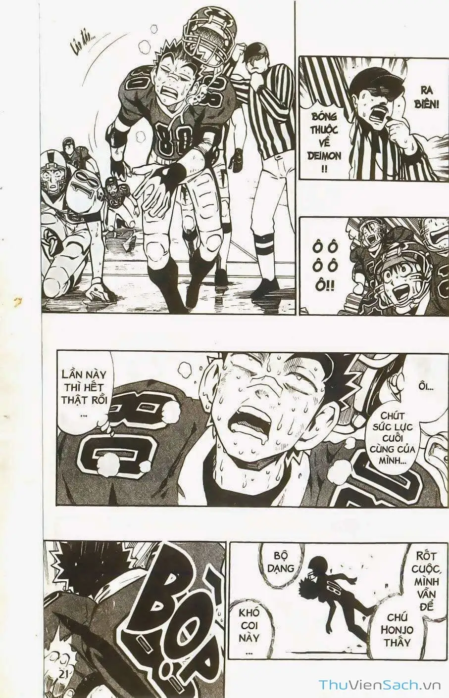 Truyện Tranh Lá Chắn Mắt - Eyeshield 21 trang 6
