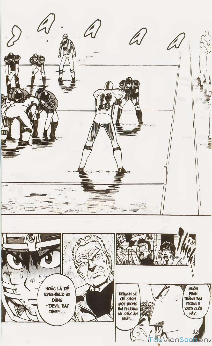 Truyện Tranh Lá Chắn Mắt - Eyeshield 21 trang 6