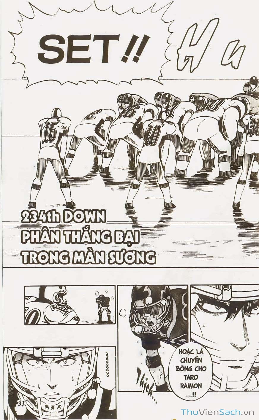 Truyện Tranh Lá Chắn Mắt - Eyeshield 21 trang 6