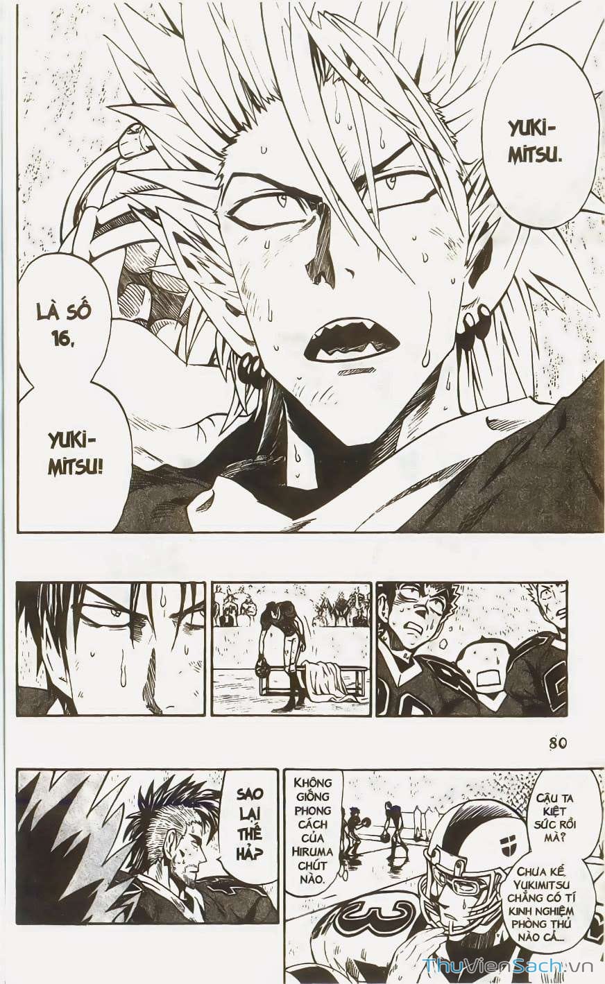 Truyện Tranh Lá Chắn Mắt - Eyeshield 21 trang 6