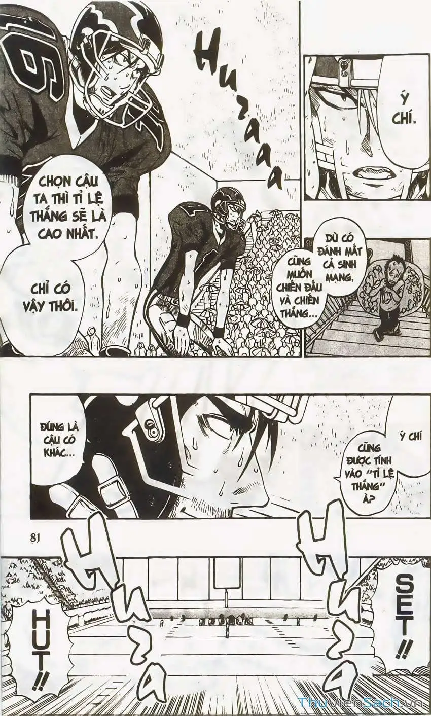 Truyện Tranh Lá Chắn Mắt - Eyeshield 21 trang 6
