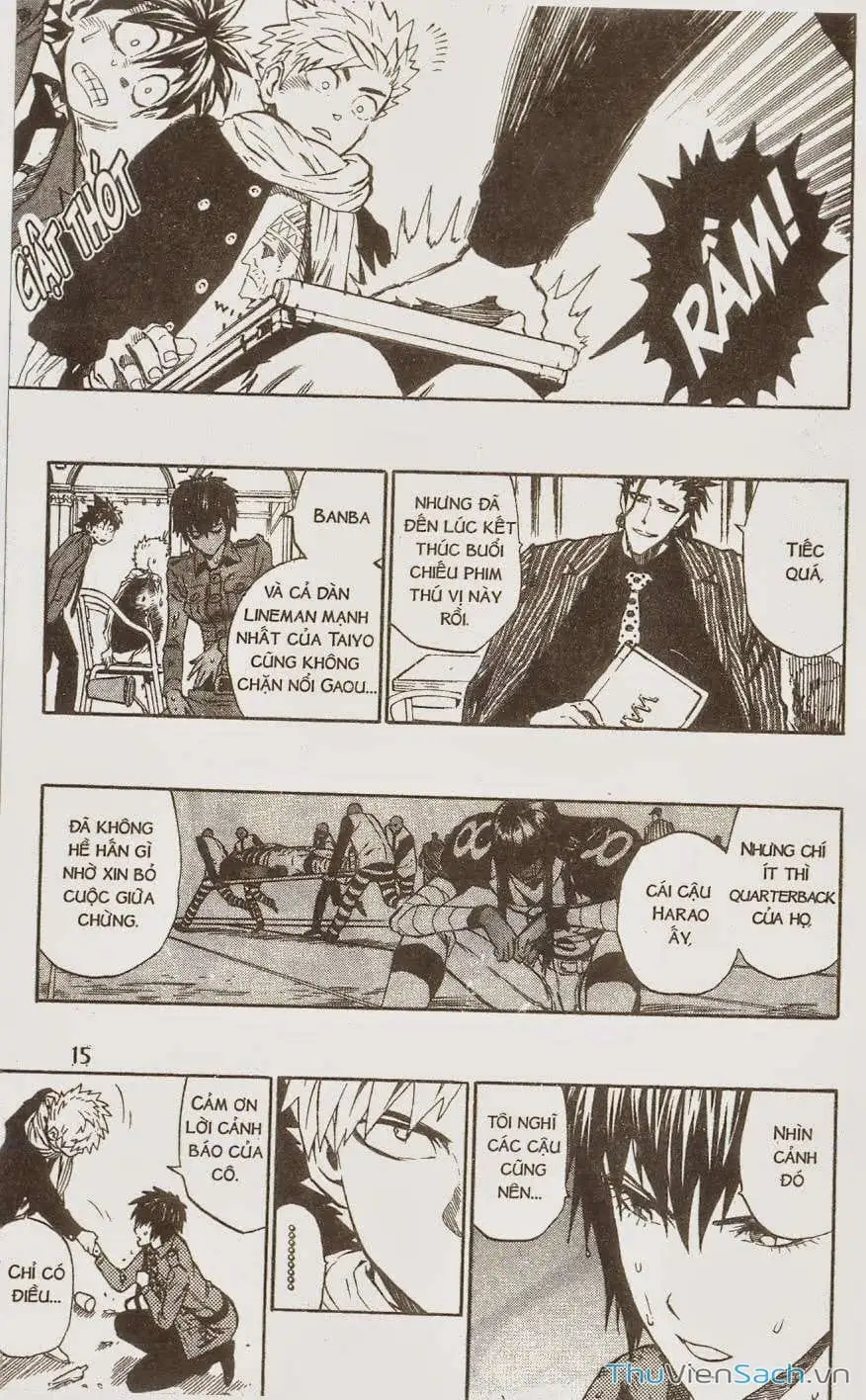 Truyện Tranh Lá Chắn Mắt - Eyeshield 21 trang 6