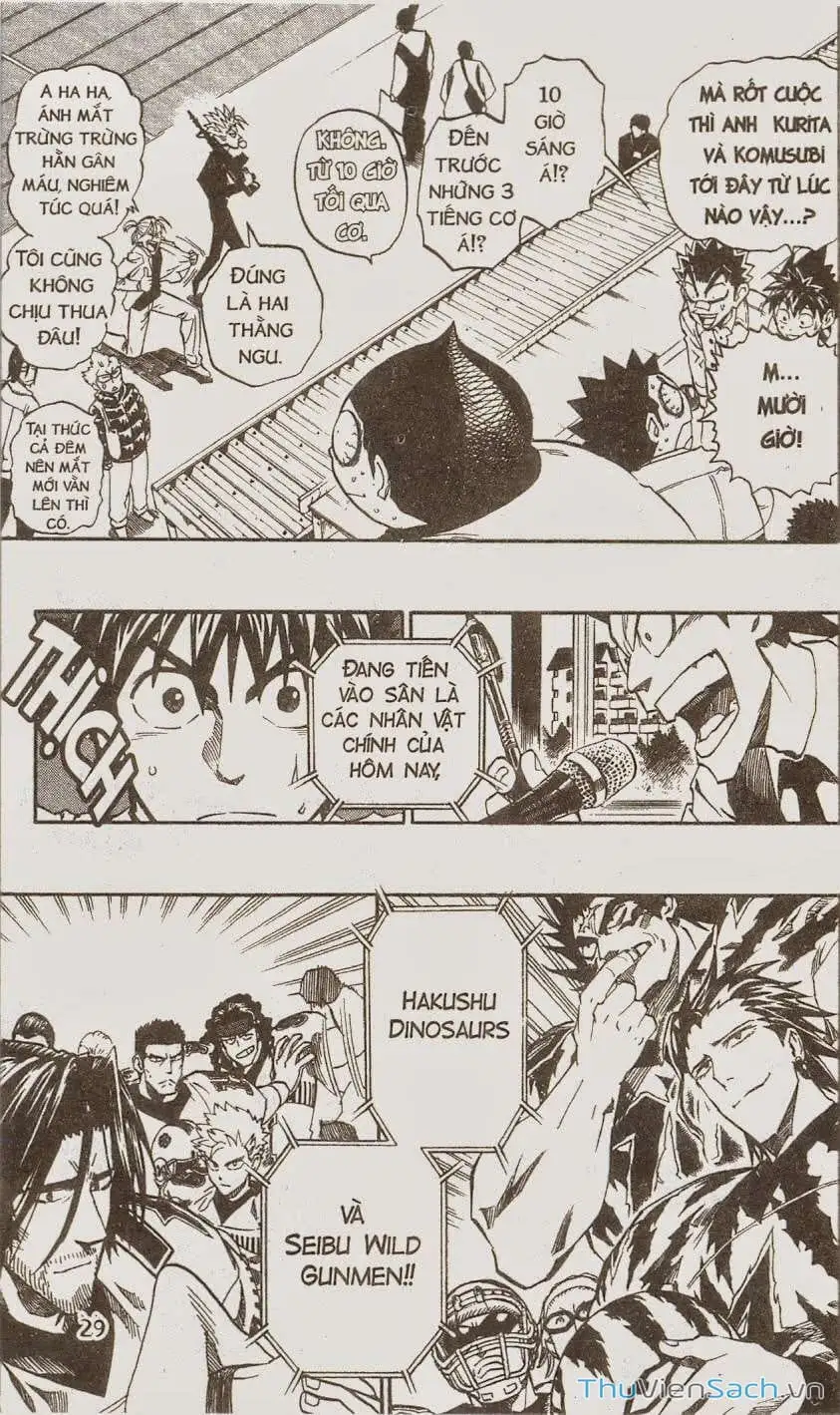 Truyện Tranh Lá Chắn Mắt - Eyeshield 21 trang 6