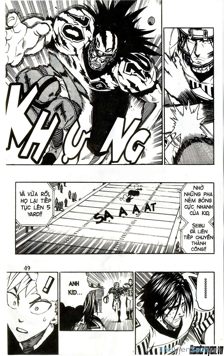 Truyện Tranh Lá Chắn Mắt - Eyeshield 21 trang 6