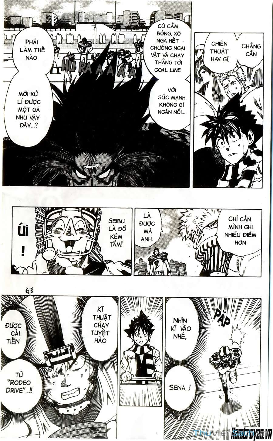 Truyện Tranh Lá Chắn Mắt - Eyeshield 21 trang 6