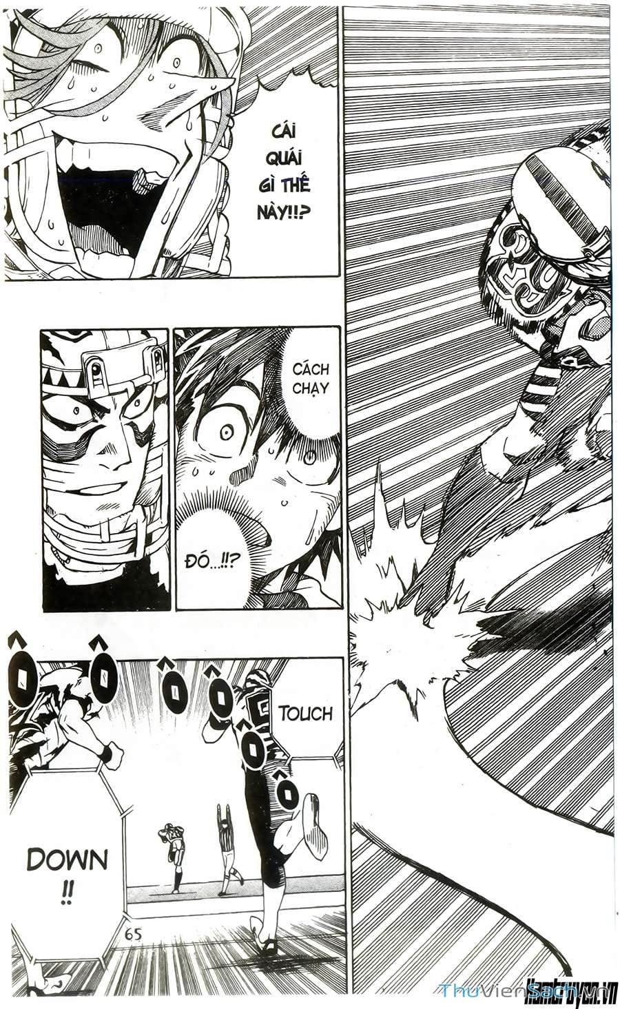 Truyện Tranh Lá Chắn Mắt - Eyeshield 21 trang 6