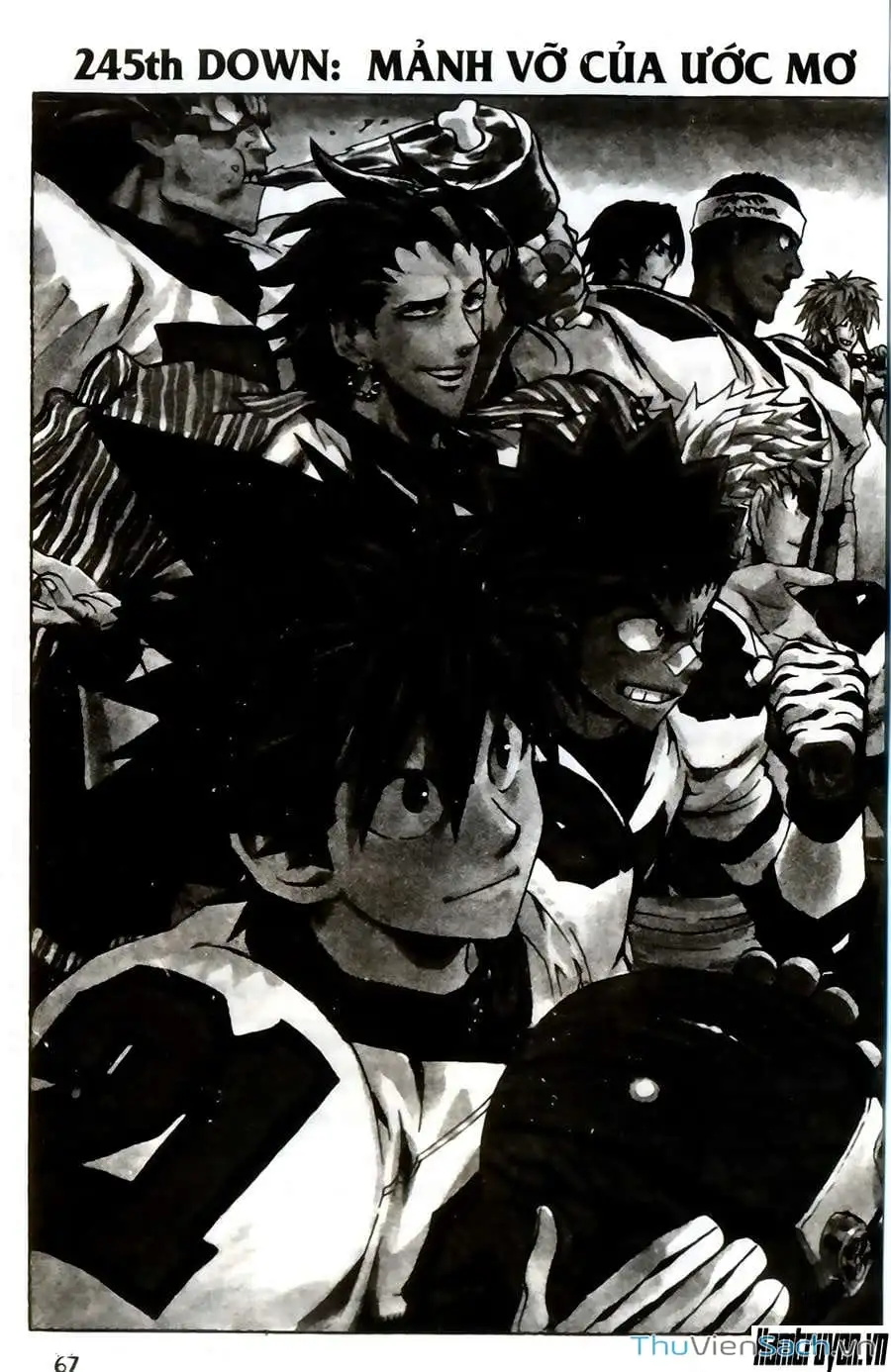 Truyện Tranh Lá Chắn Mắt - Eyeshield 21 trang 6