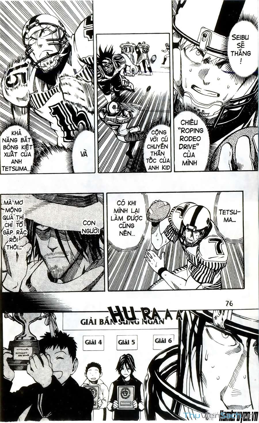 Truyện Tranh Lá Chắn Mắt - Eyeshield 21 trang 6