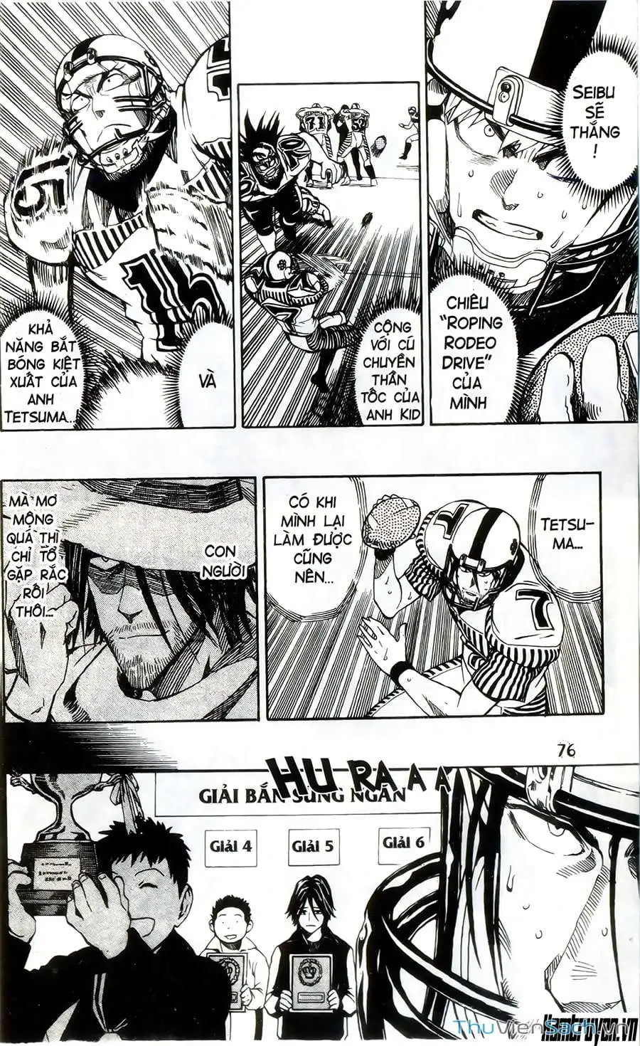 Truyện Tranh Lá Chắn Mắt - Eyeshield 21 trang 6
