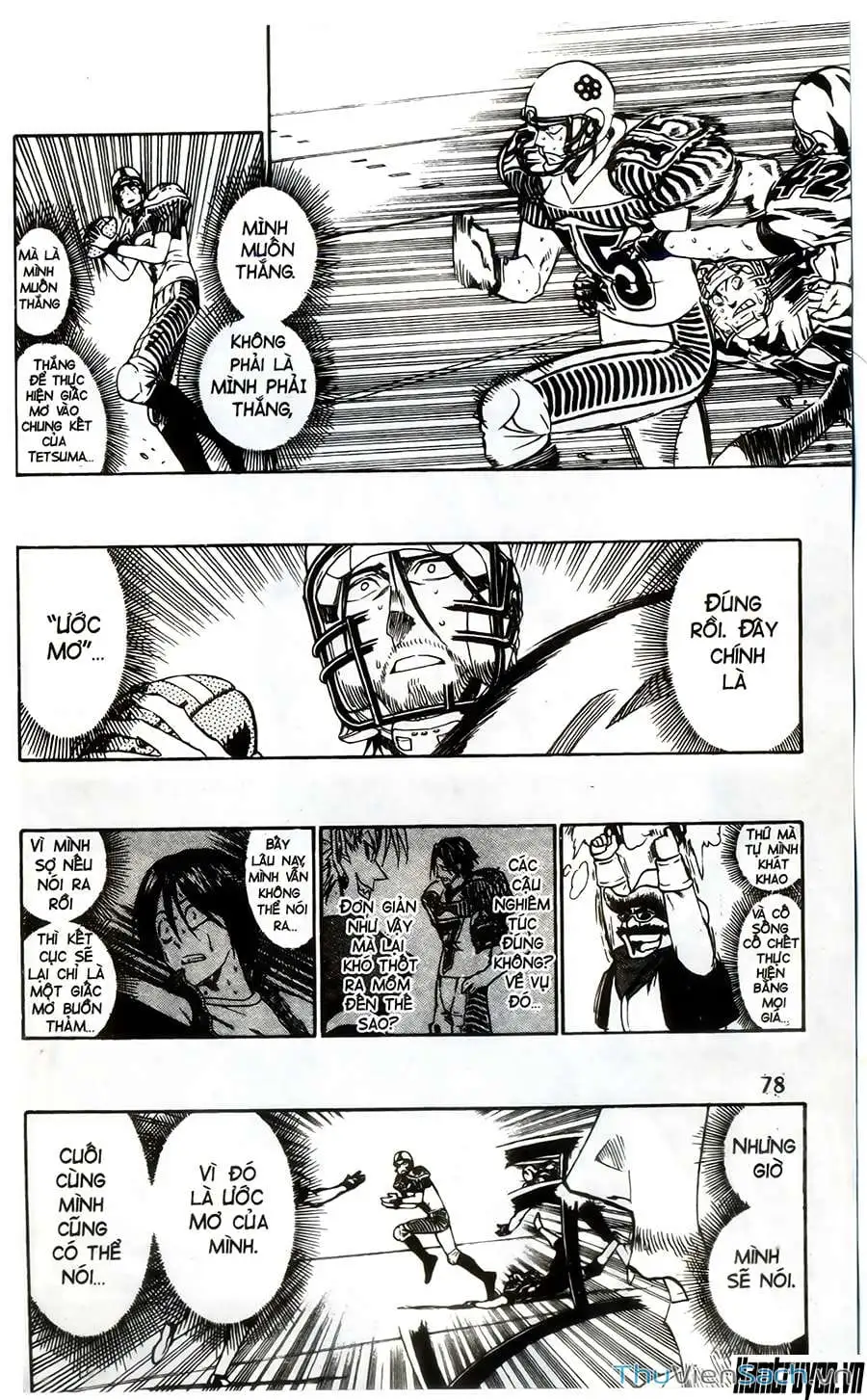 Truyện Tranh Lá Chắn Mắt - Eyeshield 21 trang 6