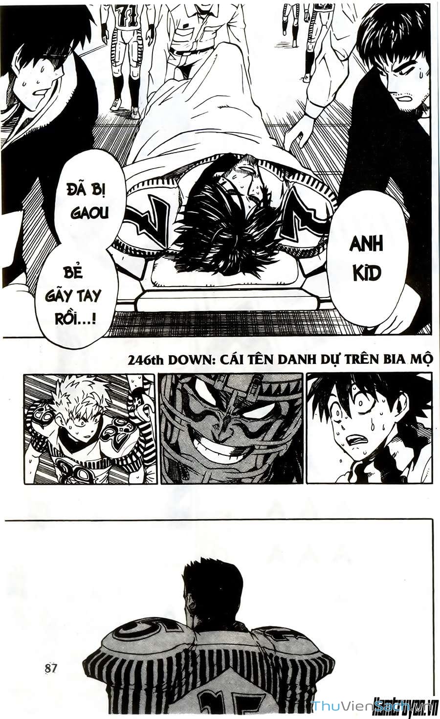Truyện Tranh Lá Chắn Mắt - Eyeshield 21 trang 6