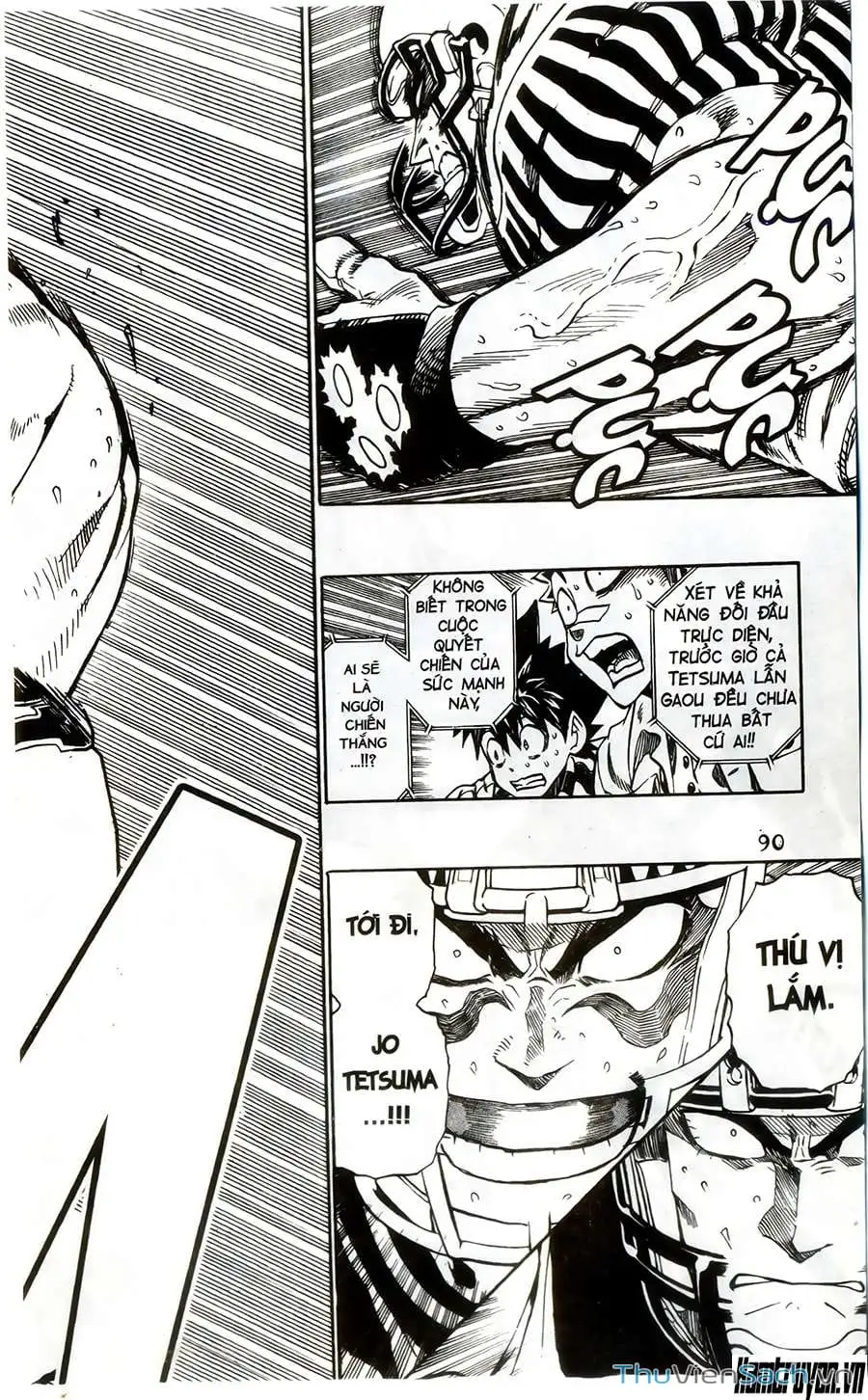 Truyện Tranh Lá Chắn Mắt - Eyeshield 21 trang 6