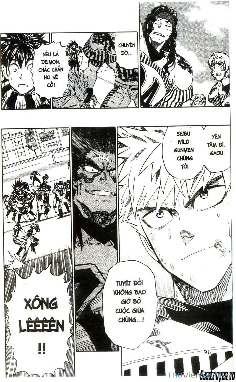 Truyện Tranh Lá Chắn Mắt - Eyeshield 21 trang 6