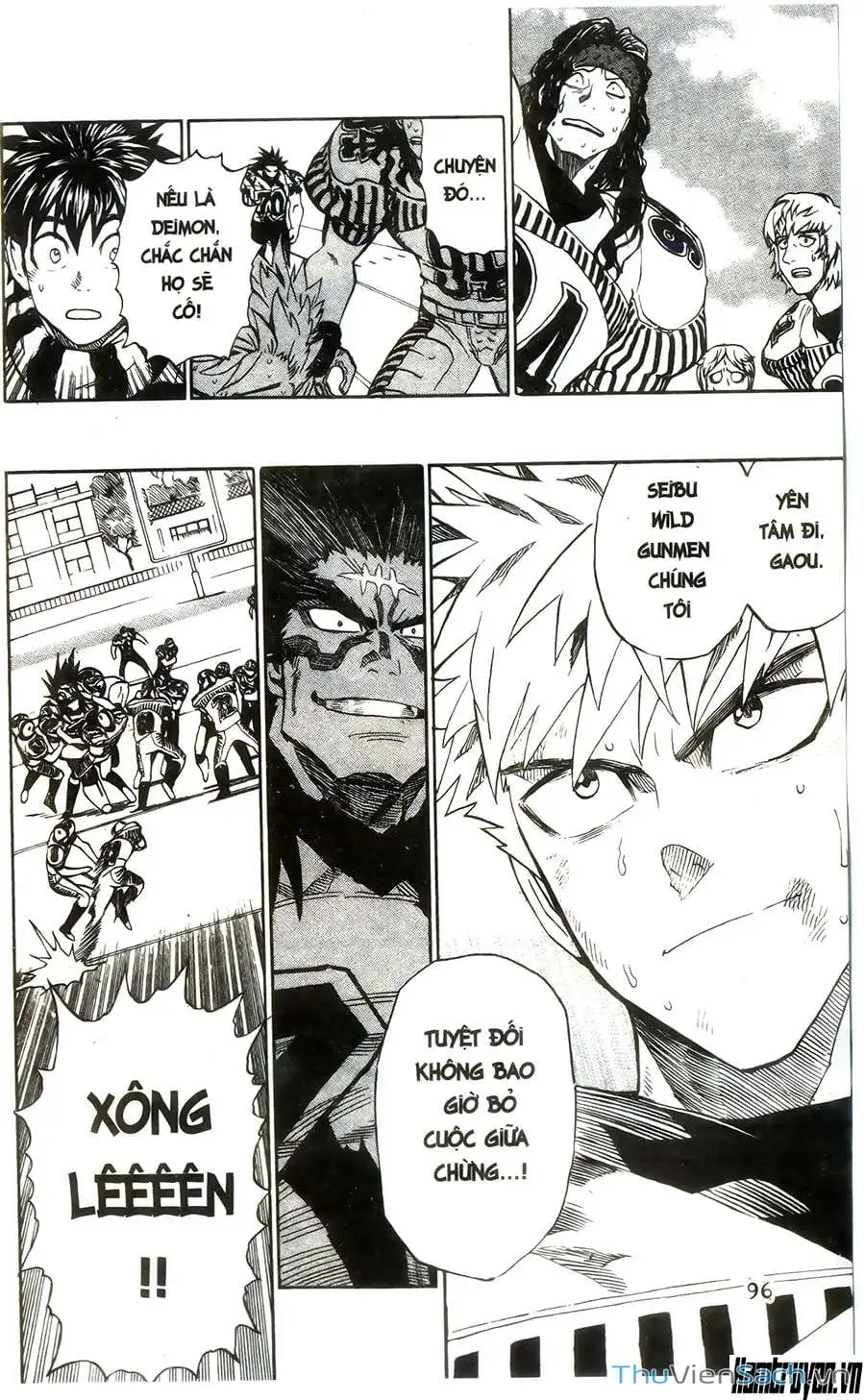 Truyện Tranh Lá Chắn Mắt - Eyeshield 21 trang 6