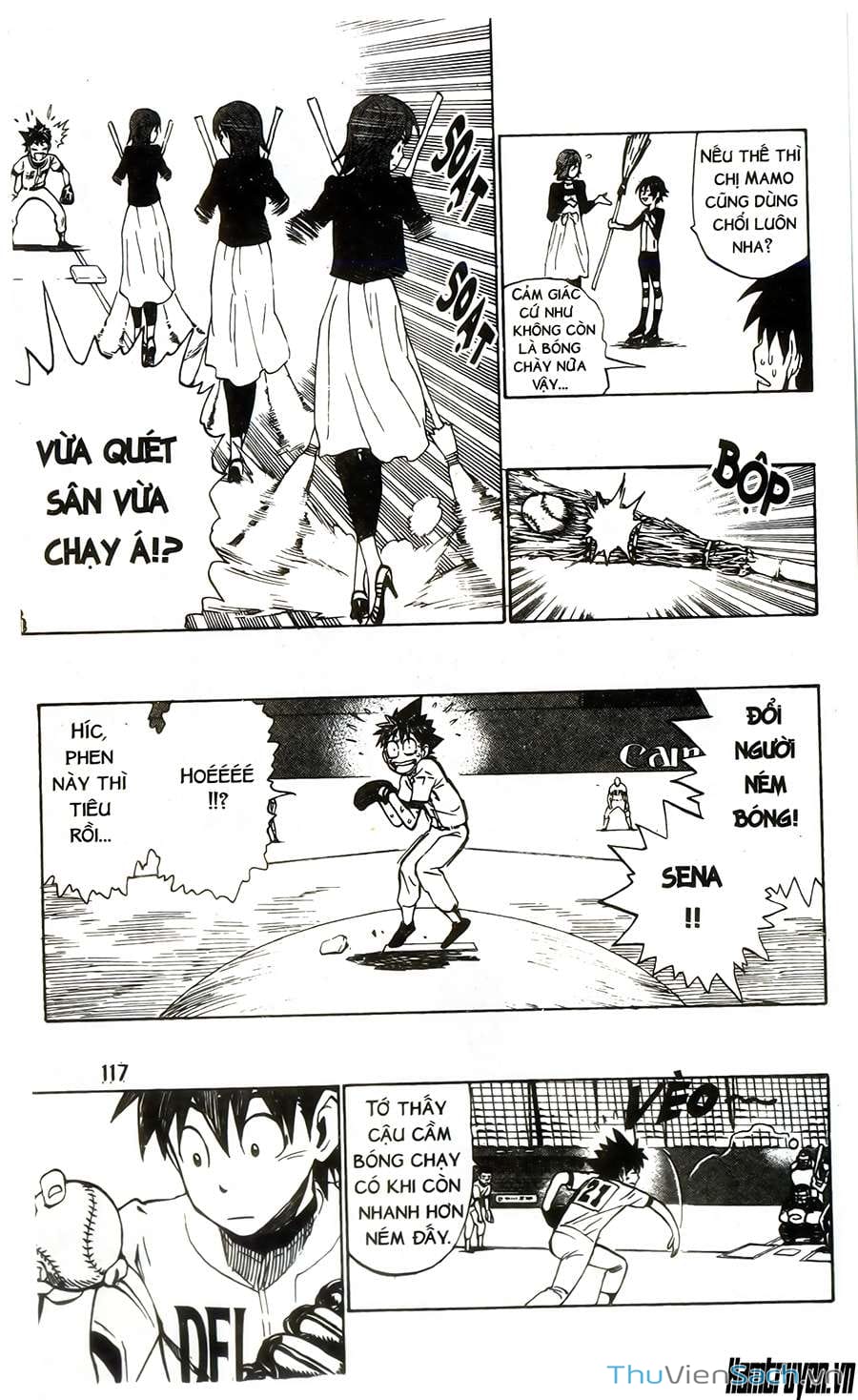 Truyện Tranh Lá Chắn Mắt - Eyeshield 21 trang 6