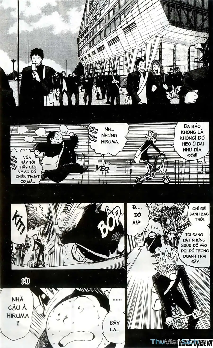 Truyện Tranh Lá Chắn Mắt - Eyeshield 21 trang 6