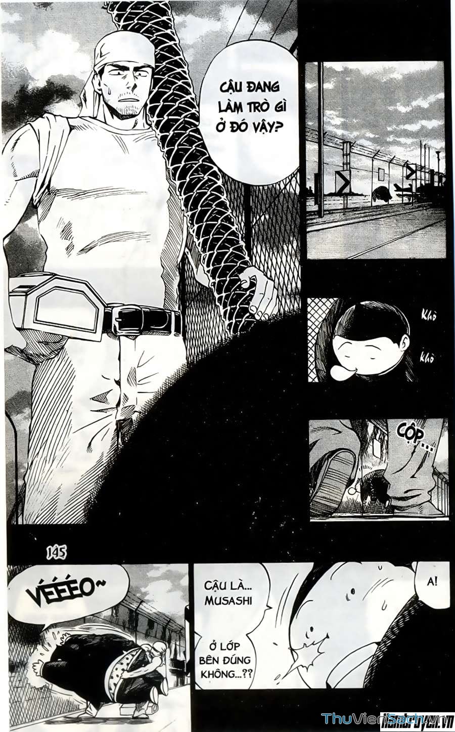 Truyện Tranh Lá Chắn Mắt - Eyeshield 21 trang 6