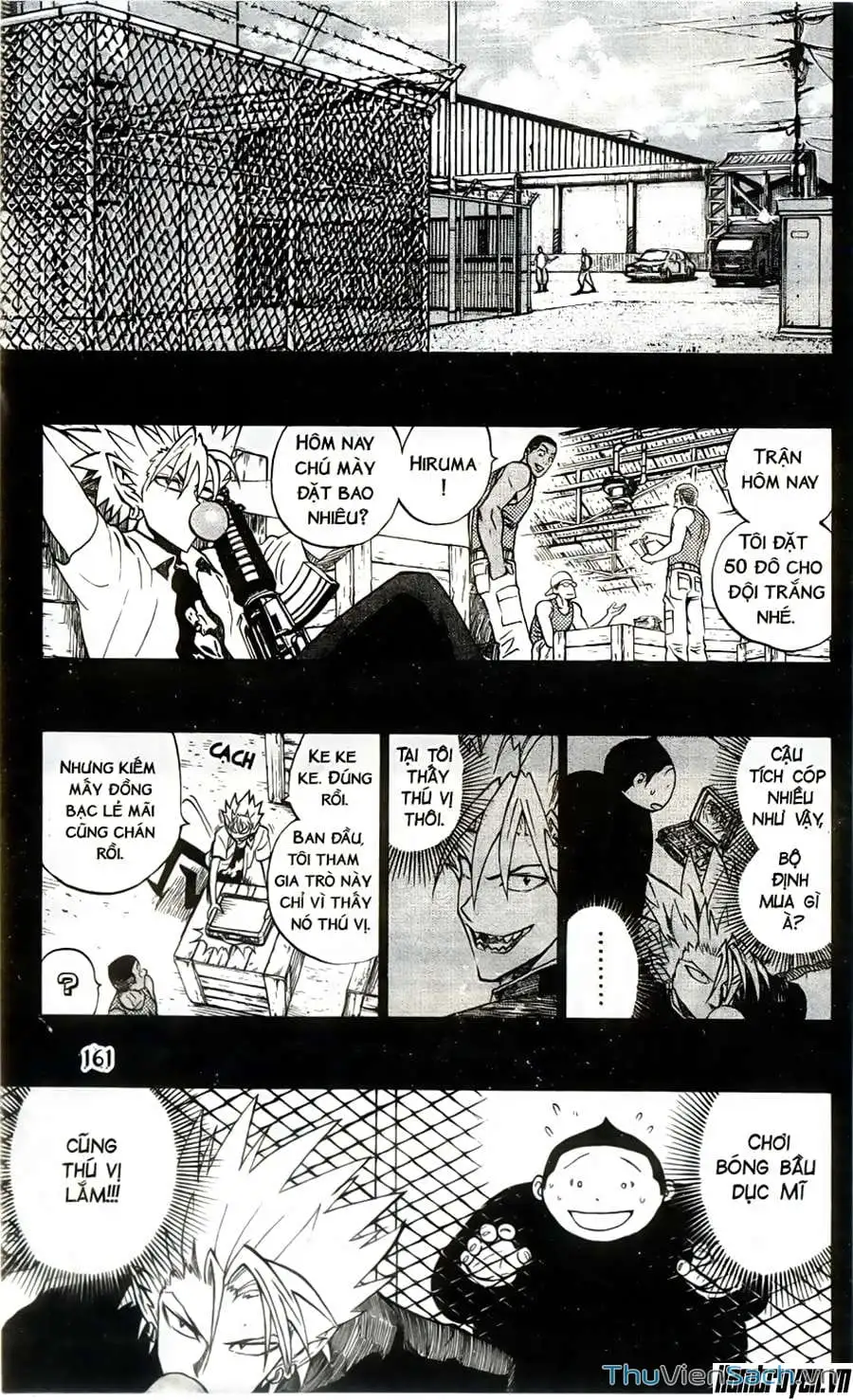 Truyện Tranh Lá Chắn Mắt - Eyeshield 21 trang 6