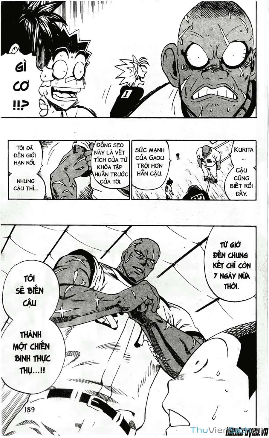 Truyện Tranh Lá Chắn Mắt - Eyeshield 21 trang 6