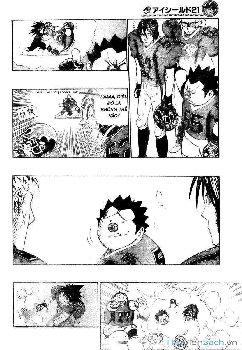 Truyện Tranh Lá Chắn Mắt - Eyeshield 21 trang 6