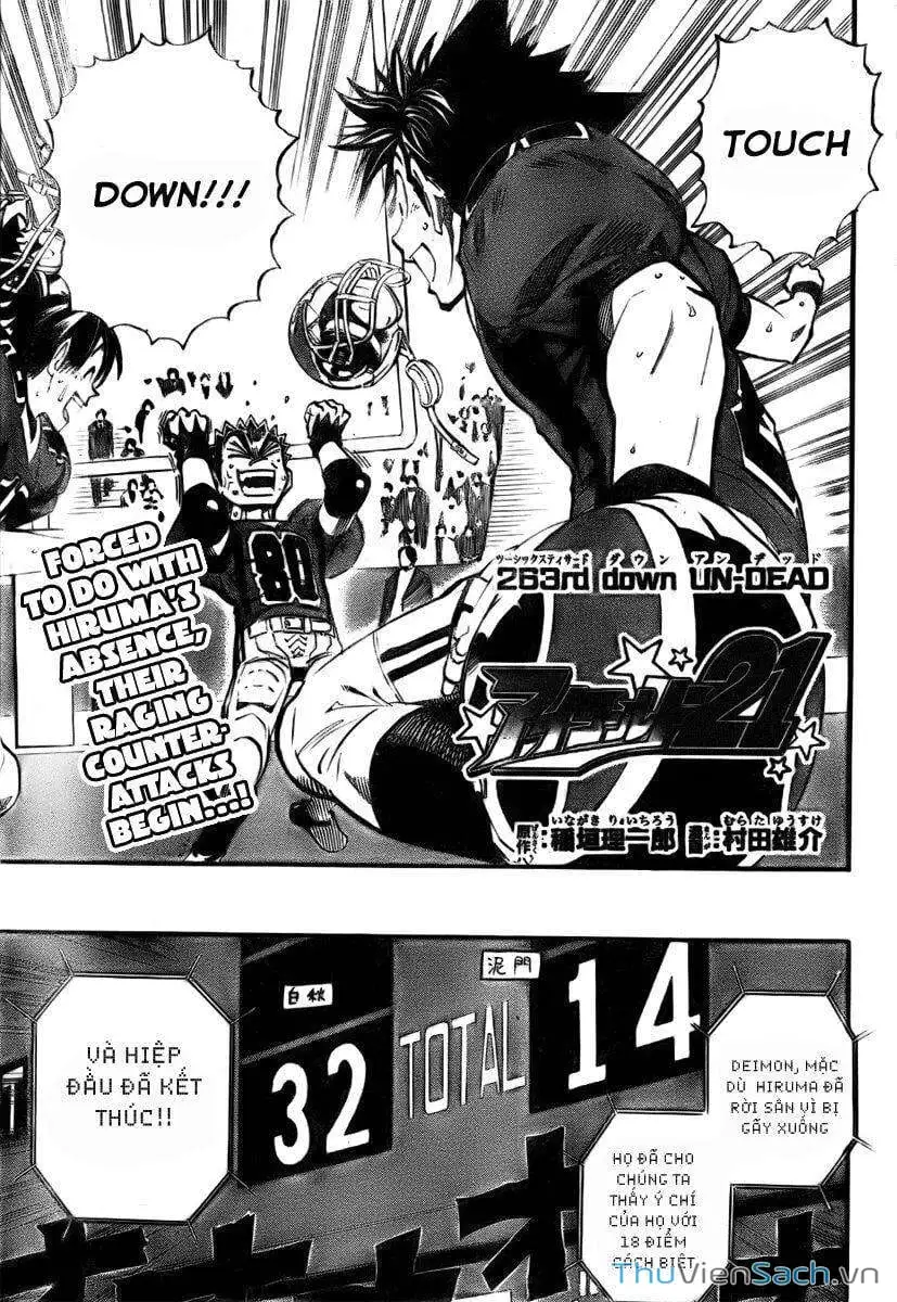Truyện Tranh Lá Chắn Mắt - Eyeshield 21 trang 6