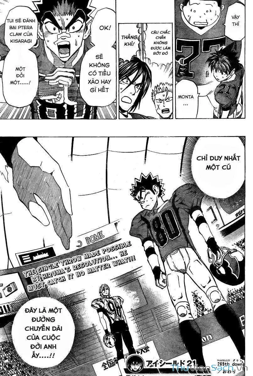 Truyện Tranh Lá Chắn Mắt - Eyeshield 21 trang 6