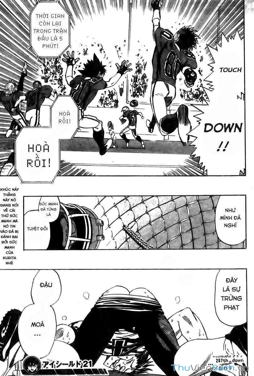 Truyện Tranh Lá Chắn Mắt - Eyeshield 21 trang 6