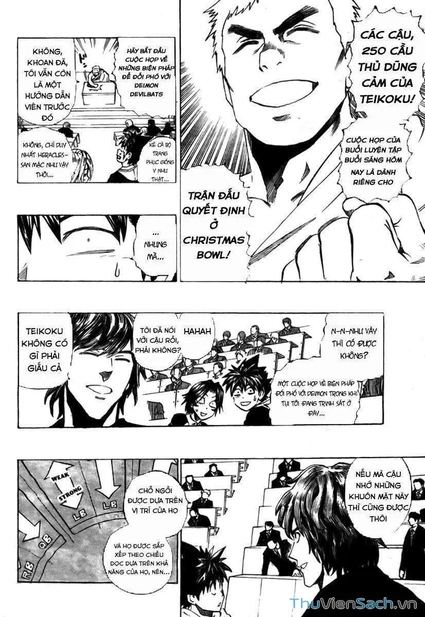 Truyện Tranh Lá Chắn Mắt - Eyeshield 21 trang 6