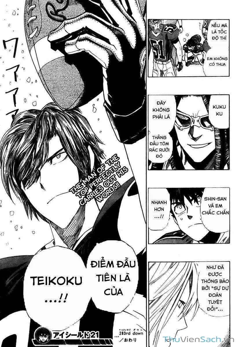 Truyện Tranh Lá Chắn Mắt - Eyeshield 21 trang 6