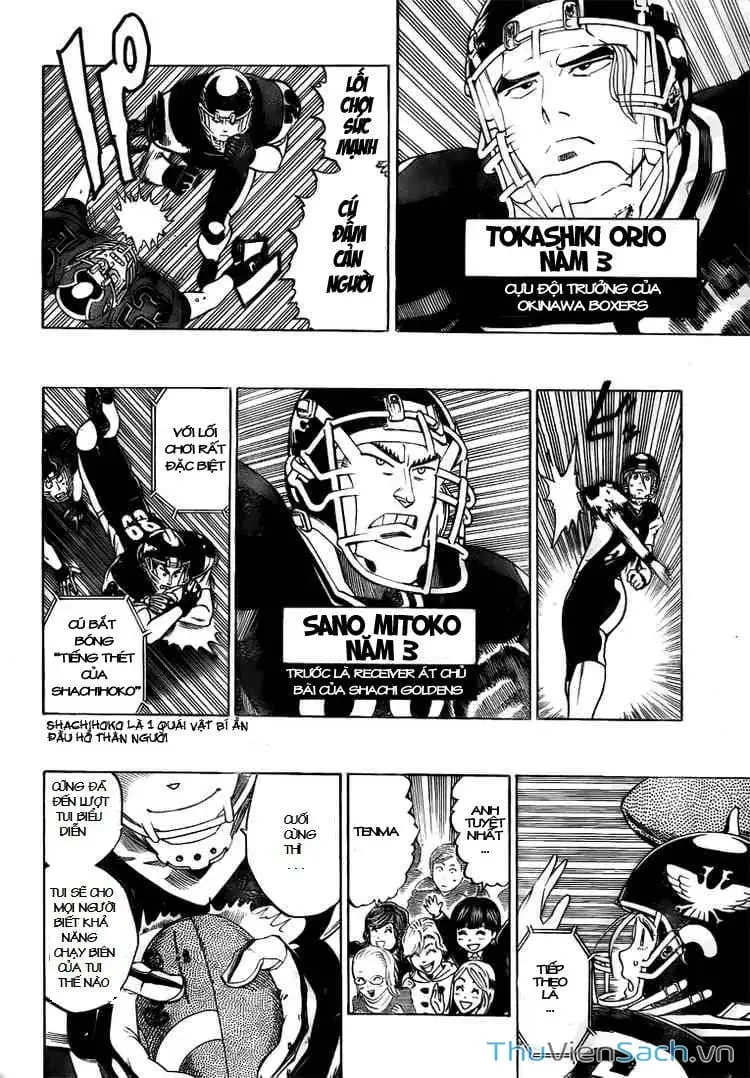 Truyện Tranh Lá Chắn Mắt - Eyeshield 21 trang 6