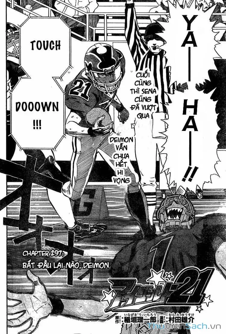 Truyện Tranh Lá Chắn Mắt - Eyeshield 21 trang 6