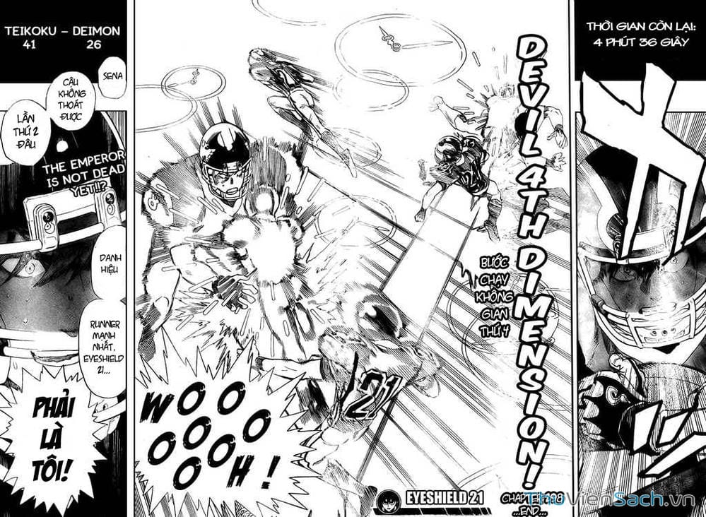 Truyện Tranh Lá Chắn Mắt - Eyeshield 21 trang 6
