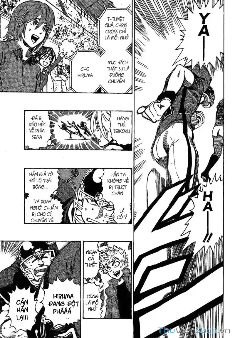 Truyện Tranh Lá Chắn Mắt - Eyeshield 21 trang 6