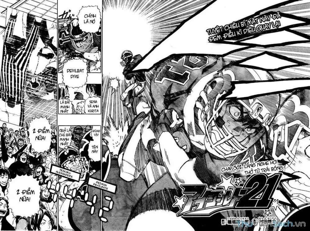 Truyện Tranh Lá Chắn Mắt - Eyeshield 21 trang 6