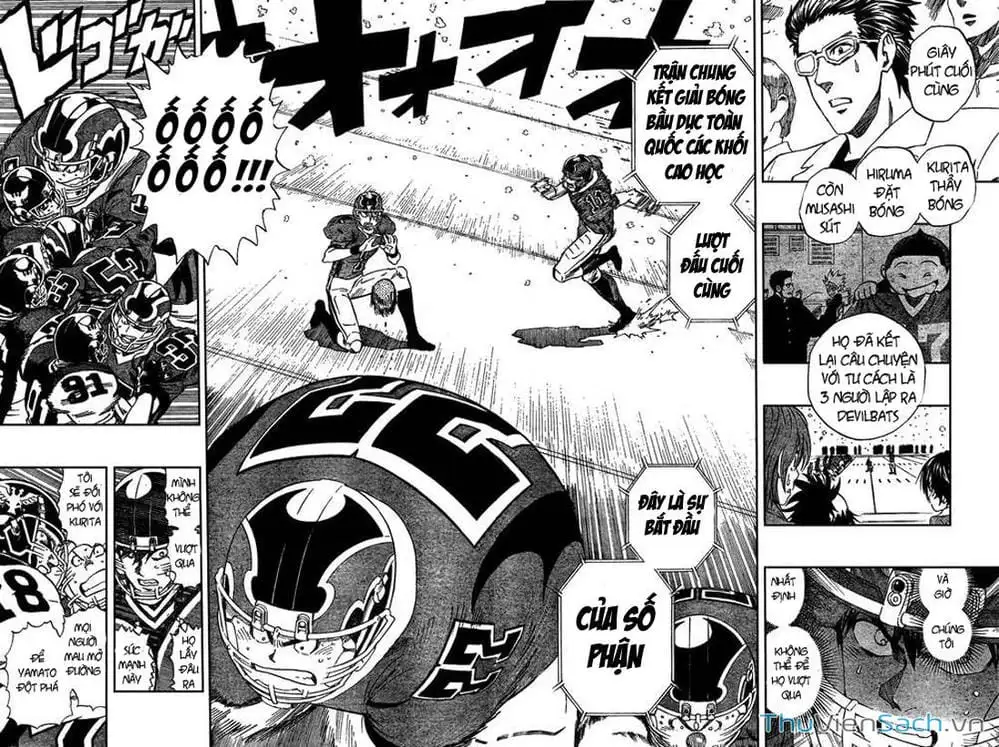 Truyện Tranh Lá Chắn Mắt - Eyeshield 21 trang 6