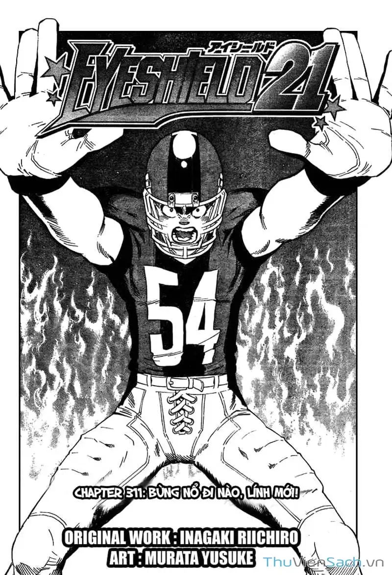 Truyện Tranh Lá Chắn Mắt - Eyeshield 21 trang 6