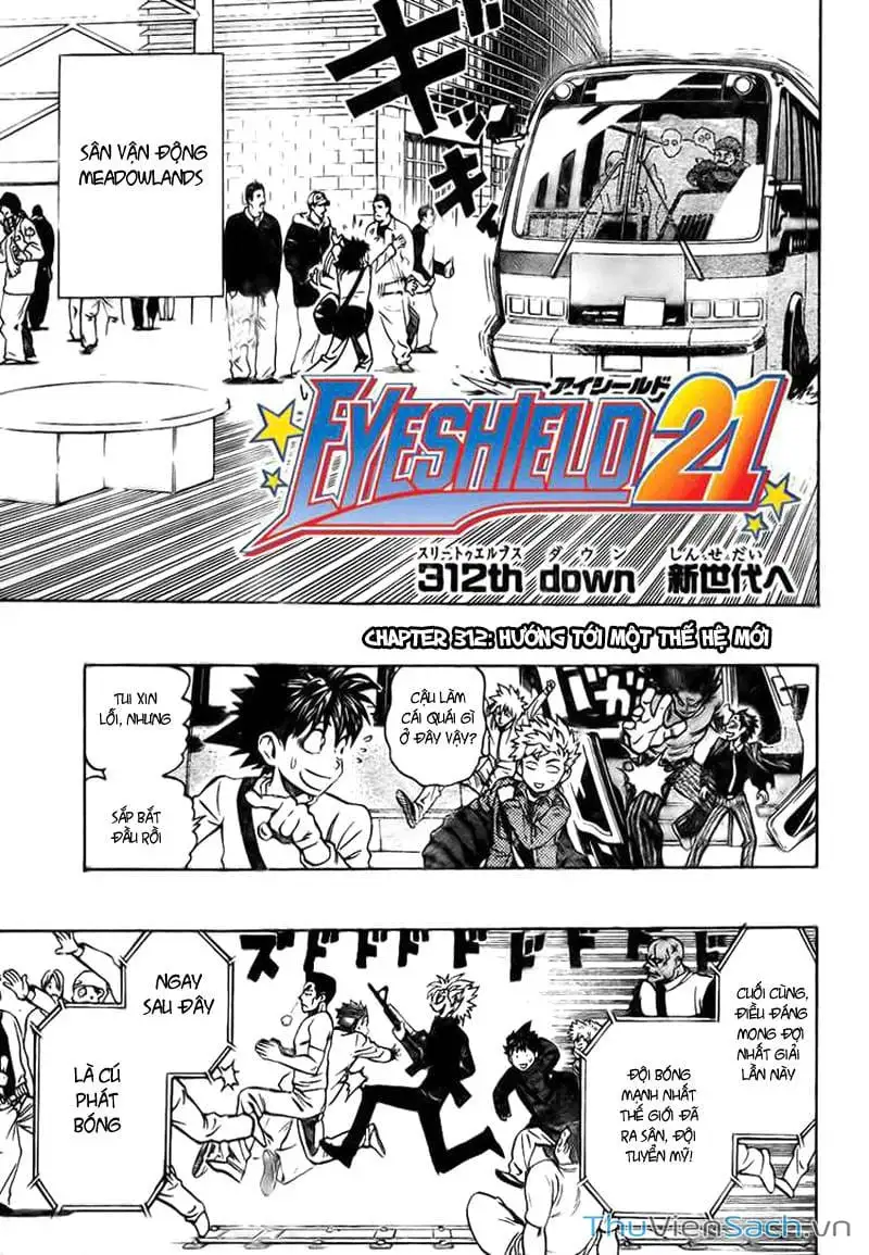 Truyện Tranh Lá Chắn Mắt - Eyeshield 21 trang 6