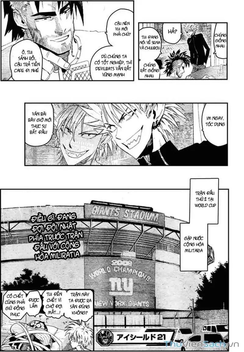 Truyện Tranh Lá Chắn Mắt - Eyeshield 21 trang 6