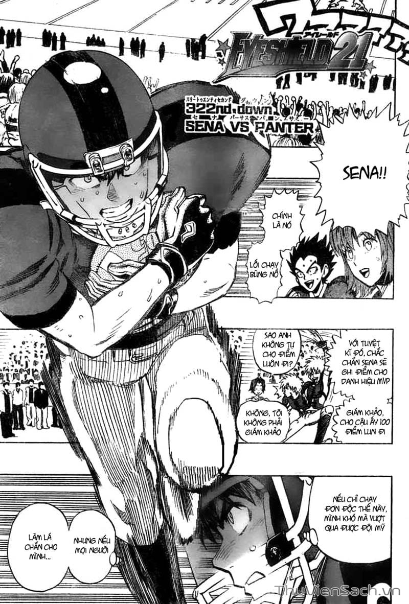 Truyện Tranh Lá Chắn Mắt - Eyeshield 21 trang 6