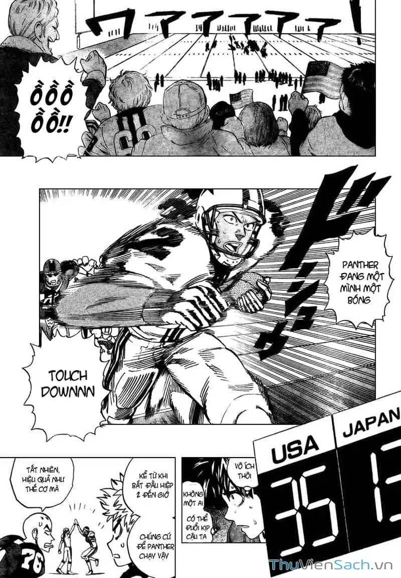 Truyện Tranh Lá Chắn Mắt - Eyeshield 21 trang 6