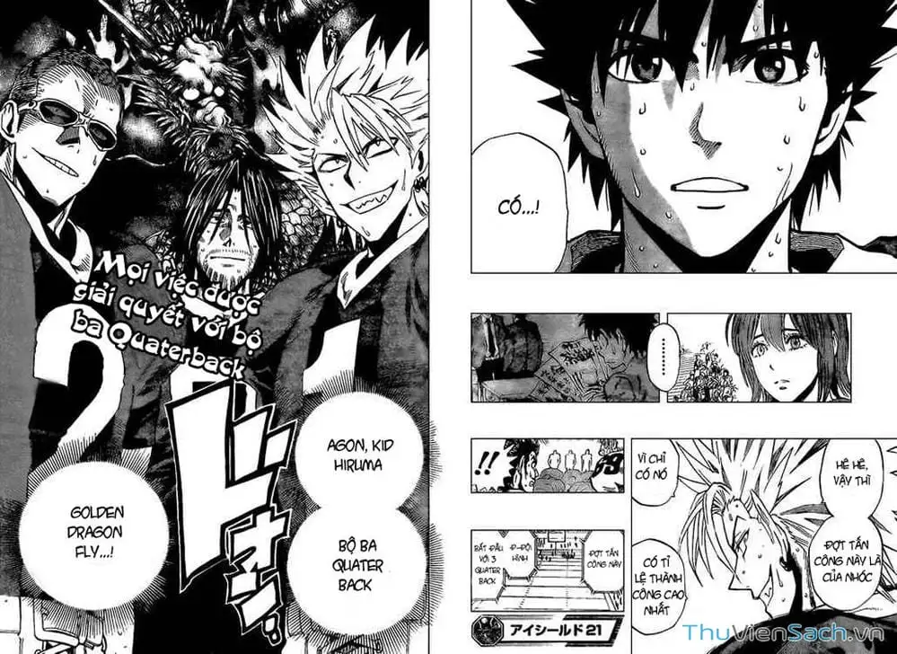 Truyện Tranh Lá Chắn Mắt - Eyeshield 21 trang 6