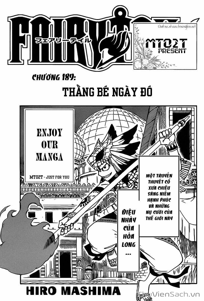 Truyện Tranh Hội Pháp Sư - Fairy Tail trang 2