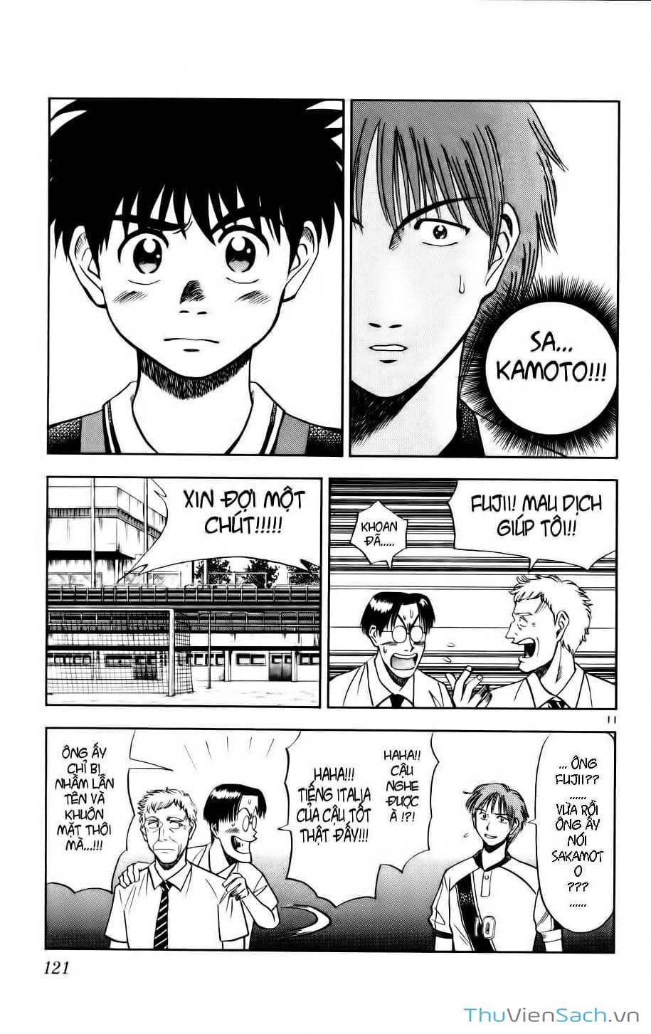 Truyện Tranh Vũ Điệu Trên Sân Cỏ - Fantasista trang 2