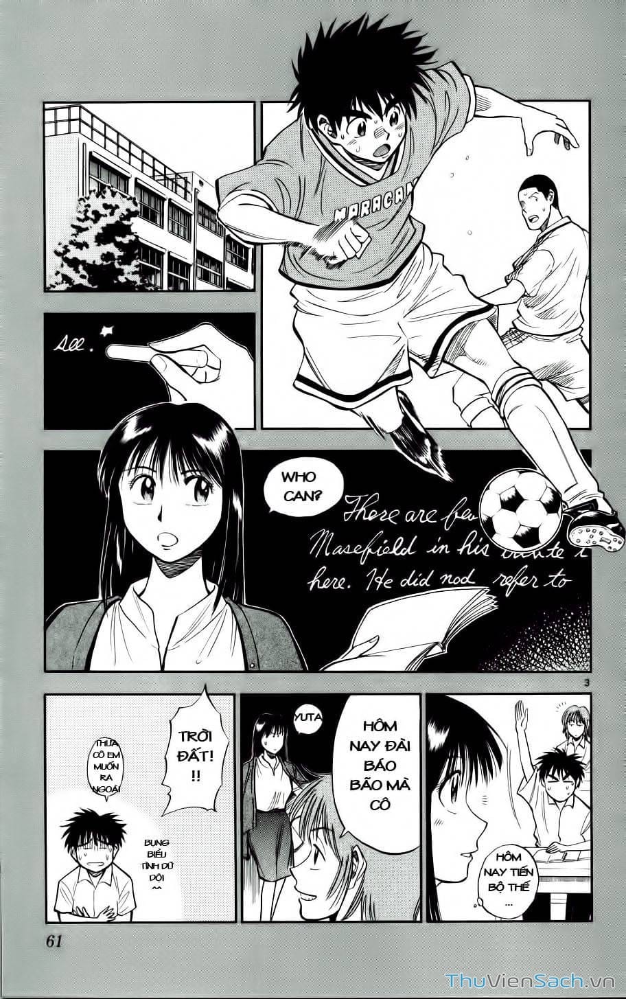 Truyện Tranh Vũ Điệu Trên Sân Cỏ - Fantasista trang 2