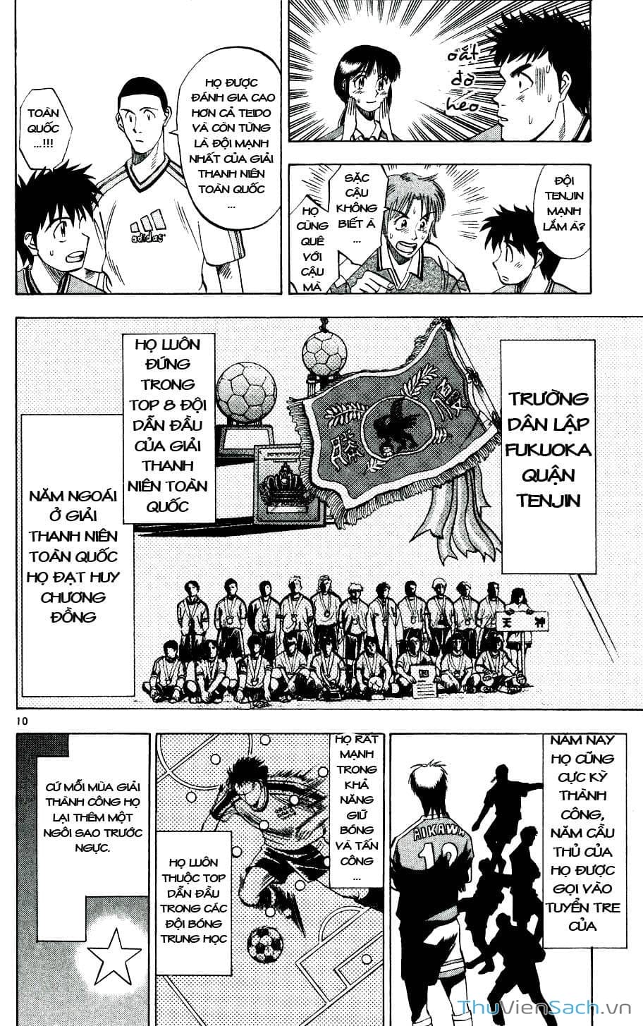 Truyện Tranh Vũ Điệu Trên Sân Cỏ - Fantasista trang 2