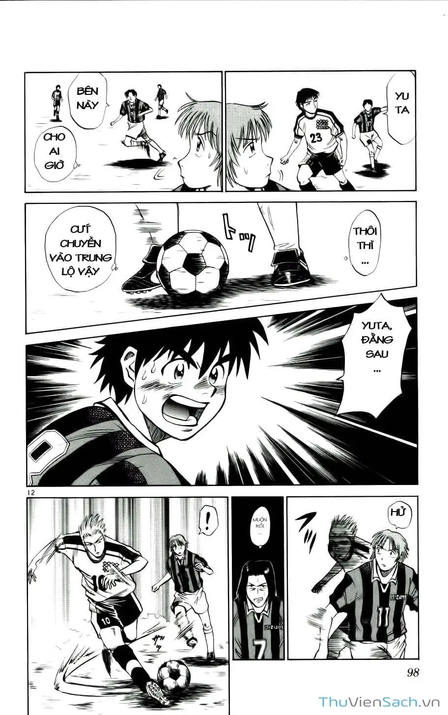 Truyện Tranh Vũ Điệu Trên Sân Cỏ - Fantasista trang 2