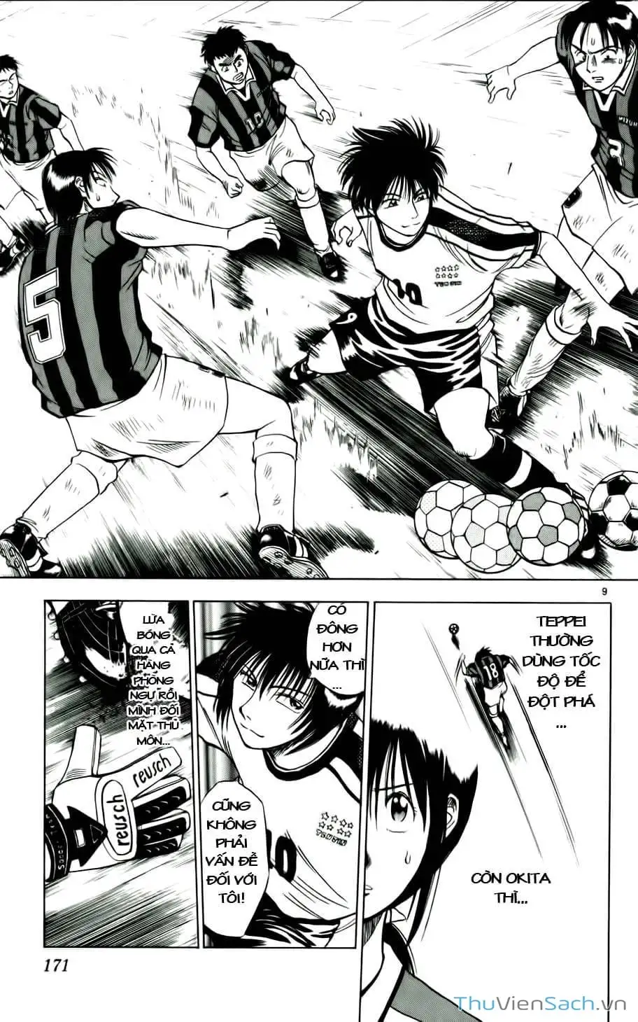 Truyện Tranh Vũ Điệu Trên Sân Cỏ - Fantasista trang 2