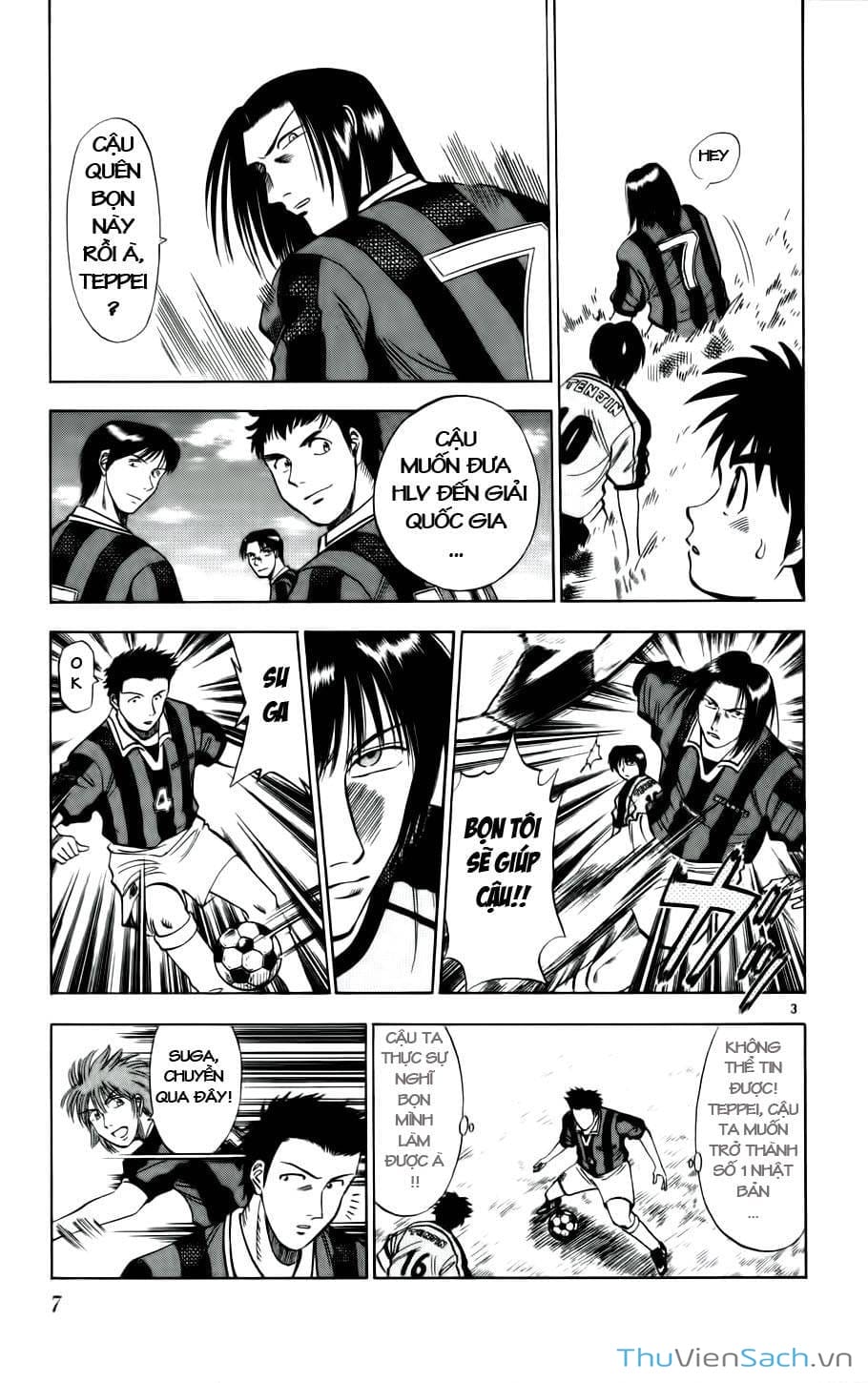 Truyện Tranh Vũ Điệu Trên Sân Cỏ - Fantasista trang 2