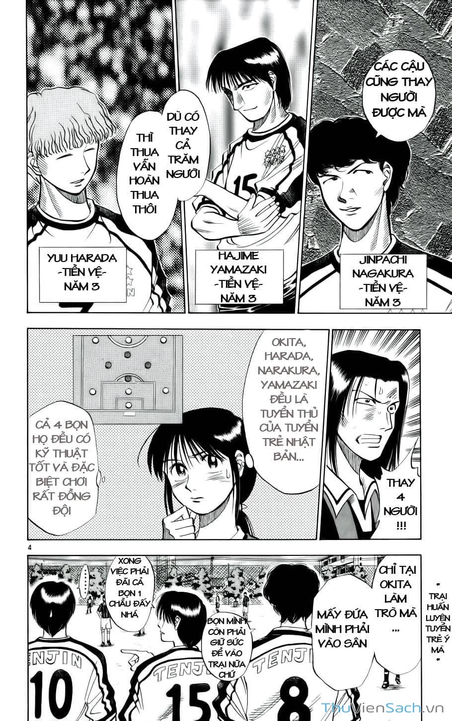 Truyện Tranh Vũ Điệu Trên Sân Cỏ - Fantasista trang 2