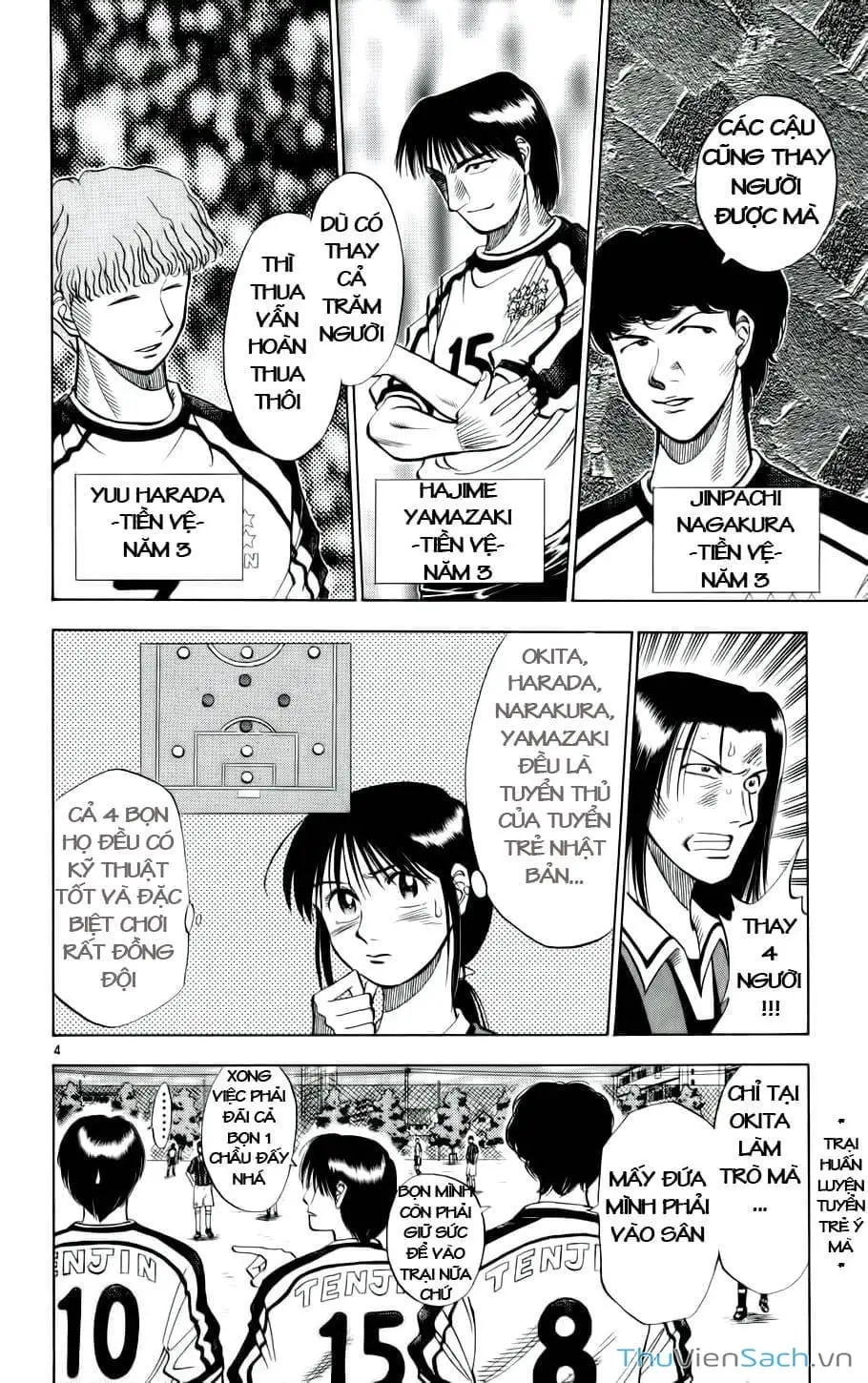 Truyện Tranh Vũ Điệu Trên Sân Cỏ - Fantasista trang 2